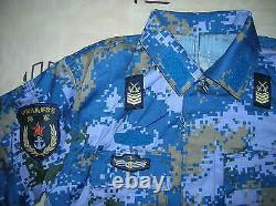 15's China PLA Navy Marines NCO Digital Camo Combat Clothing, Set, Summer