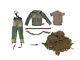 1/6 Scale Toy U. S. Marine Corps Sniper Ghillie Suit & Uniform Set