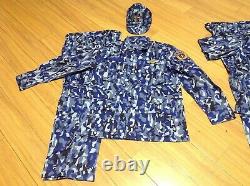 2 sets VIETNAM ARMY CAMOUFLAGE UNIFORM FOR COAST GUARD OFFICER + HAT TYPE K17