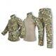 3pcs Men Army Military Uniform Camouflage Tactical Coat Pant Set Outfit Shirt