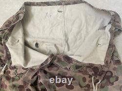 70s Austrian Military KAZ 57 Pea Dot Rare Camo Jacket Hood/Pants Set Camouflage