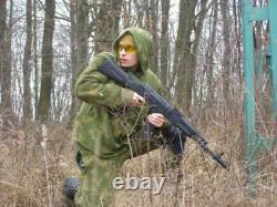 80s New MILITARY BDU Kzs Soviet Army Soldier Uniform Camo Suit Jacket Pants Sz 1