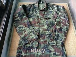 90's Royal Thai Army Camouflage Pattern Uniform Set Shirt & Pants NEW