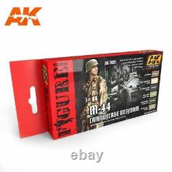 AK Interactive 3020 Figures Series M-44 Camouflage Uniforms set