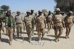 Africa Nigeria Army Desert Camo Camouflage Uniform Shirt Pants BDU Set