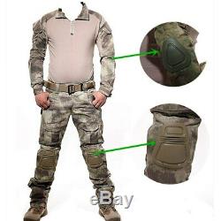 AichAngeI Tactical Camouflage Military Uniform Clothes Suit Men US Army clothes