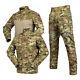 Airsoft Long Sleeve Shirt Tactical Jacket Pants Men's Army Combat Uniform Camo