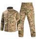 Airsoft Men's Jacket Pants Outdoor Military Hunting Tactical Uniform Camo Hiking