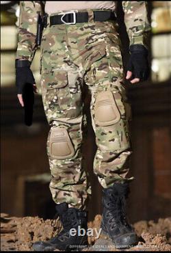 Airsoft Men's Tactical GEN3 Combat Suit Shirt Pants G3 Military SWAT BDU Uniform