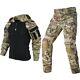 Airsoft Paintball Military Uniform Tactical Shirts Knee Pads Pants Army Suit