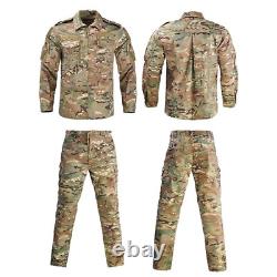 Airsoft Tactical Army Military Uniform Camouflage Suit Shirt Hunting Clothing