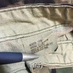 American Apparel Woodland Camouflage Jacket-Sm/Pants-Med Set Combat Military USA