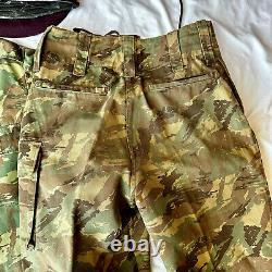 Angola War 32nd Battalion South African Camo Uniform Set Deadstock Original