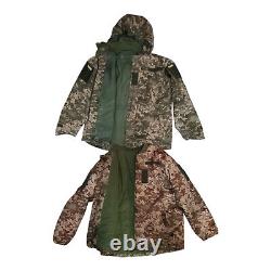 Armed Forces of Ukraine Camouflage Uniform Winter Set Parka and Pants, X-Large