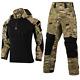 Army Men's Military Gen3 Tactical Combat Shirt Pants Waterproof Bdu Camo Uniform