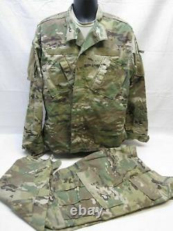 Army Ocp Scorpion Camouflage Uniform Set Small/x-short Top&pants Normal Material