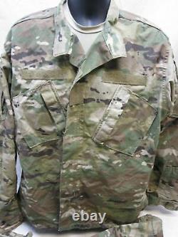 Army Ocp Scorpion Camouflage Uniform Set Small/x-short Top&pants Normal Material