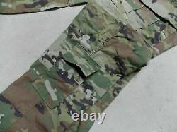 Army Ocp Scorpion Camouflage Uniform Set Small/x-short Top&pants Normal Material