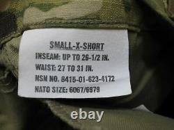 Army Ocp Scorpion Camouflage Uniform Set Small/x-short Top&pants Normal Material