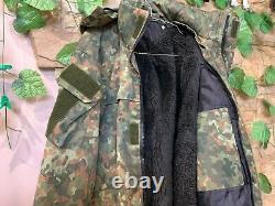 Army Suit Fur Winter Jacket&Pants Set With Removable Lining Combat Uniform