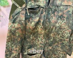 Army Suit Fur Winter Jacket&Pants Set With Removable Lining Combat Uniform