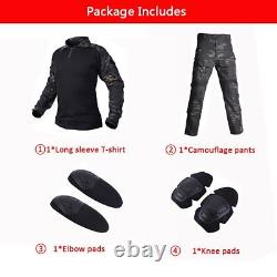 Army Tactical Jacket Combat Suits Military Uniform Men Shooting