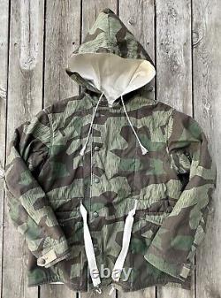 At The Front Heer Splinter Winter Camouflage Parka Set Size 2 Outstanding Repro