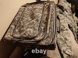 BDU camo military uniform set, pants, jacket and cap adult X-Small Regular