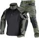 Bdu Combat Shirt Pants Top And Bottom Set / Rg Ll Size Camouflage Clothes