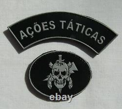Brazilian Army Tactical Actions unit sleeve patch set for camouflage uniform