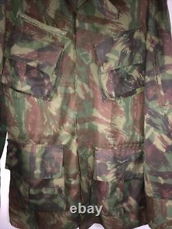 Brazilian Military Uniform Special Ops Lizard Camouflage Jungle Slanted Camo Set