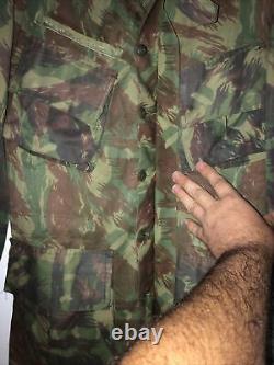 Brazilian Military Uniform Special Ops Lizard Camouflage Jungle Slanted Camo Set