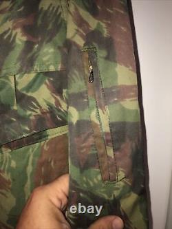 Brazilian Military Uniform Special Ops Lizard Camouflage Jungle Slanted Camo Set