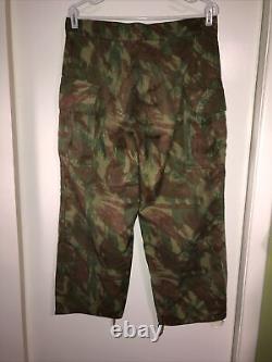 Brazilian Military Uniform Special Ops Lizard Camouflage Jungle Slanted Camo Set