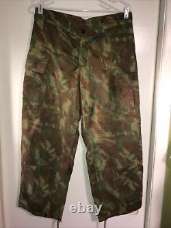 Brazilian Military Uniform Special Ops Lizard Camouflage Jungle Slanted Camo Set