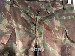 Brazilian Military Uniform Special Ops Lizard Camouflage Jungle Slanted Camo Set