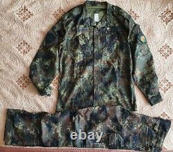 Bulgarian Army Digital Flectarn Camouflage Uniform full set brand new