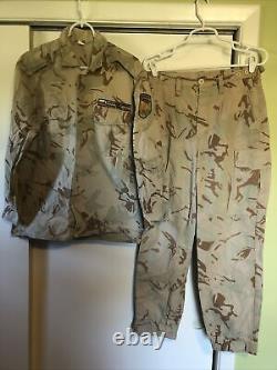 Bulgarian Desert Combat Uniform Camouflage Set Camo Cammo DPM Air Force 2004