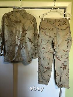 Bulgarian Desert Combat Uniform Camouflage Set Camo Cammo DPM Air Force 2004