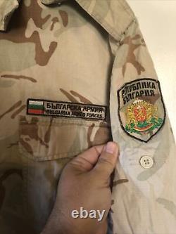 Bulgarian Desert Combat Uniform Camouflage Set Camo Cammo DPM Air Force 2004