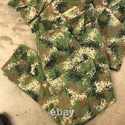 COLOMBIAN Army Colombia BDU ACU Camo Camouflage Uniform Set Original Vet USED