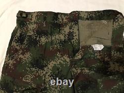 COLOMBIAN Army Colombia BDU Camo Camouflage Uniform Set NEW MR RARE