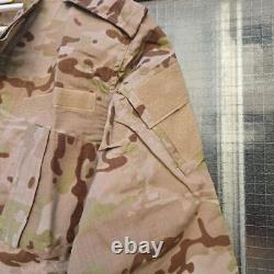 Camouflage Long Sleeve Military Jacket And Pants Set 3580