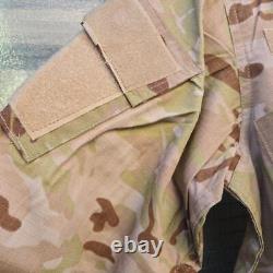 Camouflage Long Sleeve Military Jacket And Pants Set 3580