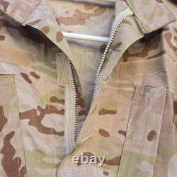 Camouflage Long Sleeve Military Jacket And Pants Set 3580