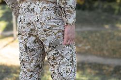 Camouflage Suit with Knee Pads for Men Tactical Set Hunting Uniform Paintball Fi