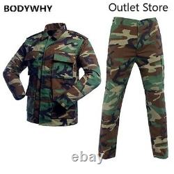 Camouflage Tactical Uniforms Men Army Combat Suit Sets Military Clothing Sets