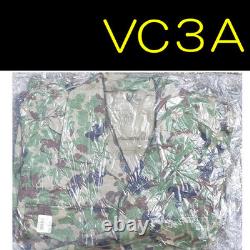 Camouflage Uniform 3A V/C Vinylon Cotton Set Military JSDF Used