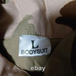 Camouflage Uniform Combat And Hat Set Black Hawk Down 3C Desert
