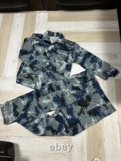 Camouflage Uniform Combat Gray Blue Black Work